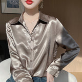 SOOYEH-NS Womens Shirt Gray 001