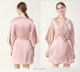 SOOYEH-NS Nightgown&Robe Set Pink 002