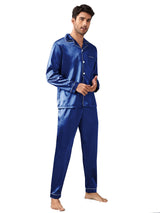 SOOYEH-NS Mens Pajamas DarkBlue 001