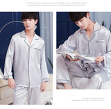 SOOYEH-NS Mens Pajamas Gray 002