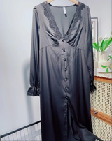 SOOYEH-NS Nightgown Black 001