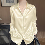 SOOYEH-NS Womens Shirt Beige 001