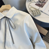 SOOYEH-NS Womens Shirt White 003