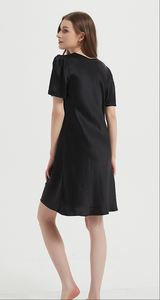 SOOYEH-NS Nightgown Black 003