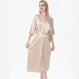 SOOYEH-NS Womens Robe Ivory 001