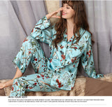 SOOYEH-NS Womens Pajamas Blue 003