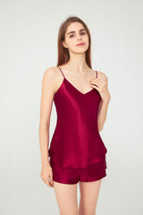 SOOYEH-NS Camisole Set Wine 001