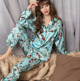 SOOYEH-NS Womens Pajamas Blue 001