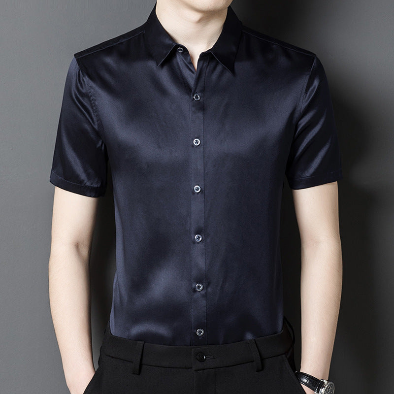 SOOYEH-NS Mens Shirt DarkBlue 001