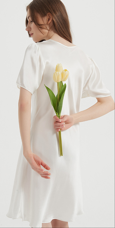 SOOYEH-NS Nightgown White 003