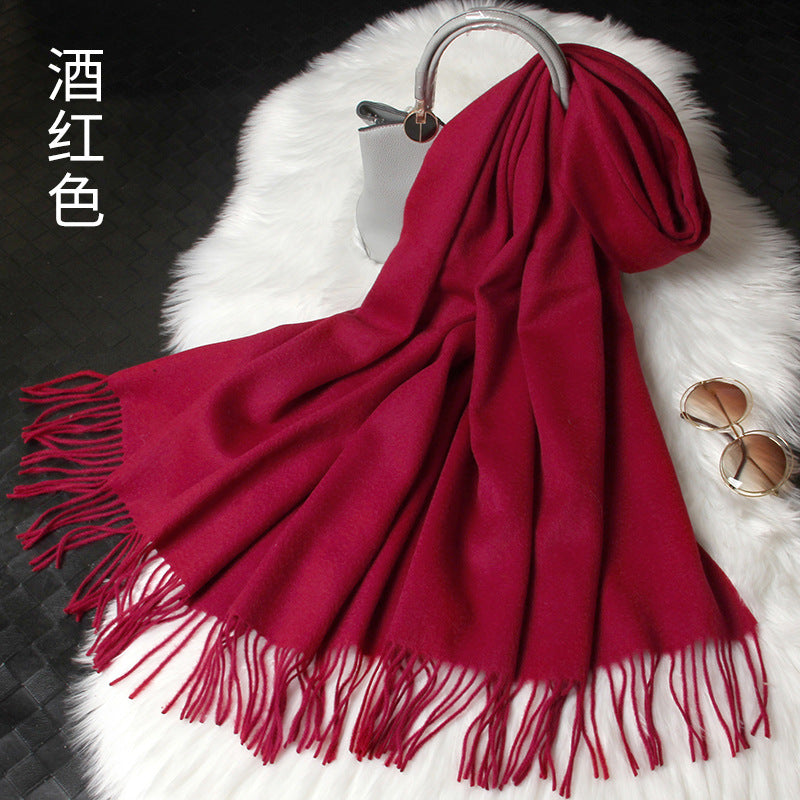 SOOYEH-NS Scarf Wine 001