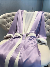 SOOYEH-NS Mens Robe PurpleGray 001