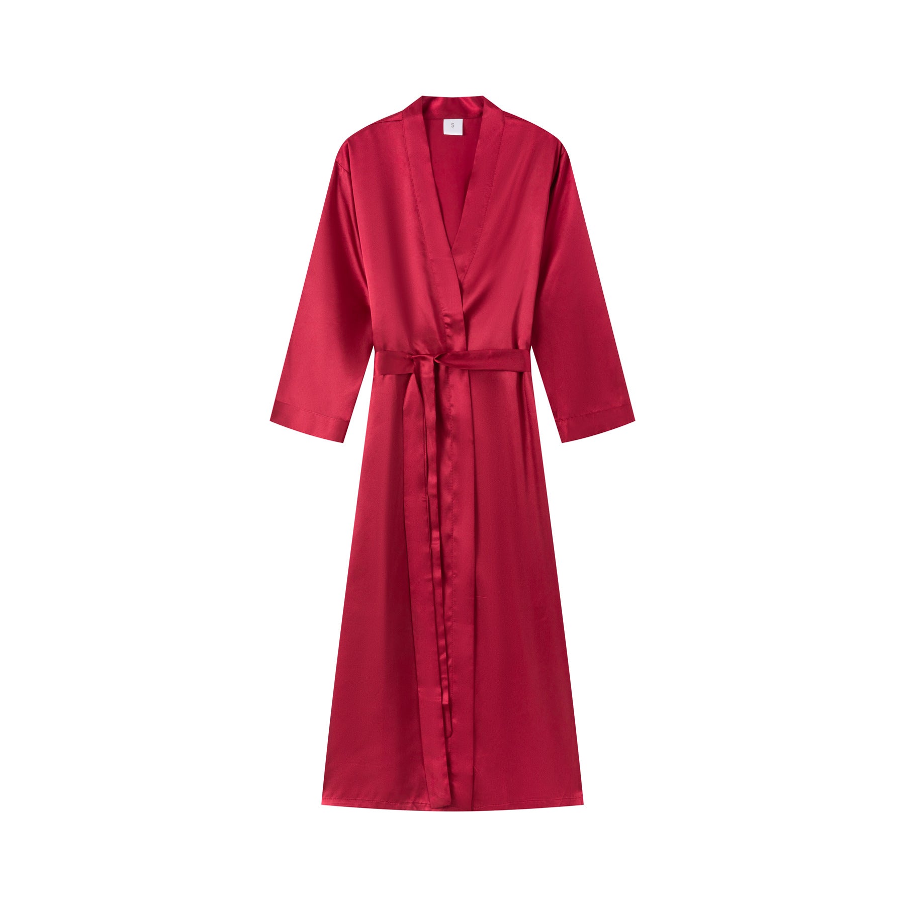 SOOYEH-NS Womens Robe Wine 006