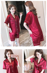 SOOYEH-NS Womens Pajamas Wine 006