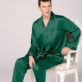 SOOYEH-NS Mens Pajamas DarkGreen 001