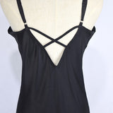 SOOYEH-NS Nightgown&Robe Set Black 007