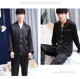 SOOYEH-NS Mens Pajamas Black 003