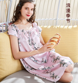 SOOYEH-NS Nightgown Lavender 001