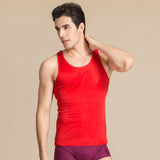 SOOYEH-NS Mens T-Shirt Red 001