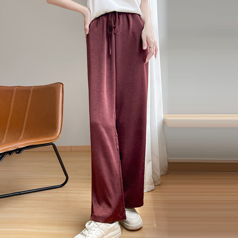 SOOYEH-NS Womens Pants Fuchsia 001