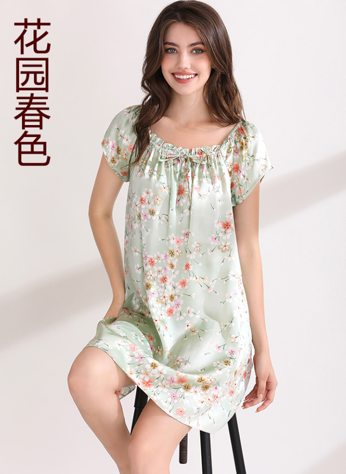 SOOYEH-NS Nightgown LightGreen 001