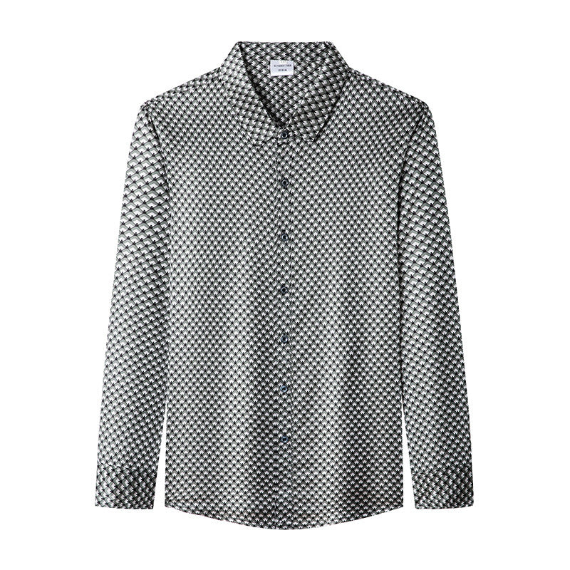 SOOYEH-NS Mens Shirt Black 001