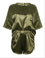 SOOYEH-NS Womens Pajamas GrayishGreen 005
