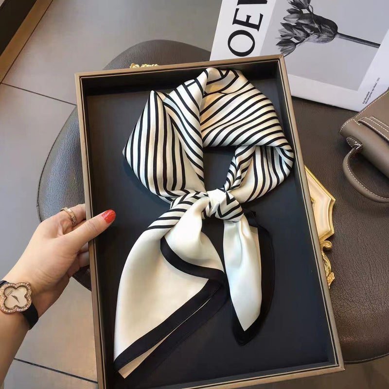 Wholesale Charmeuse Printed Square Scarf 68x68cm/26.8