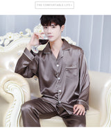 SOOYEH-NS Mens Pajamas Coffee 003