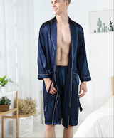 SOOYEH-NS Mens Robe DarkBlue 003