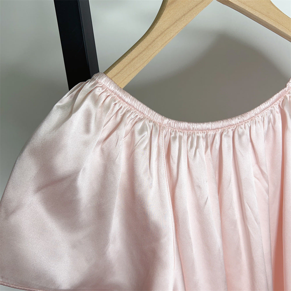 SilkSilky-NS Nightgown LightPink 005
