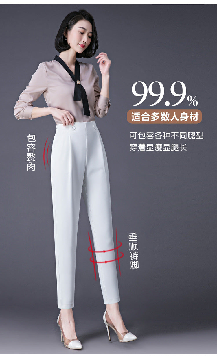 SOOYEH-NS Womens Pants White 006