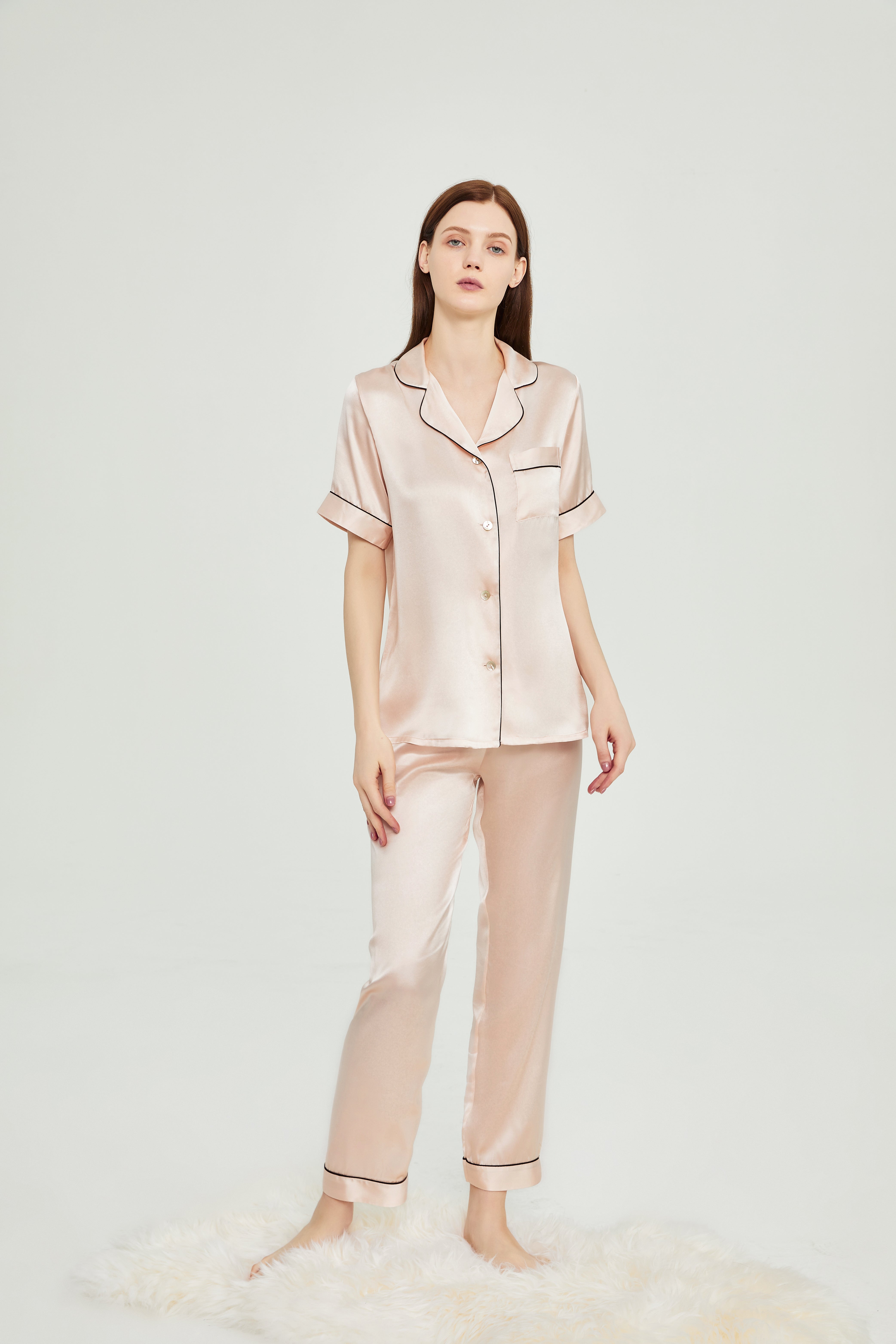 SOOYEH-NS Womens Pajamas Pink 001