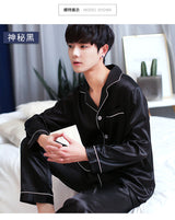 SOOYEH-NS Mens Pajamas Black 004