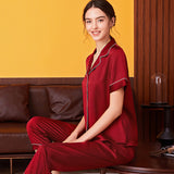 SOOYEH-NS Womens Pajamas Wine 001