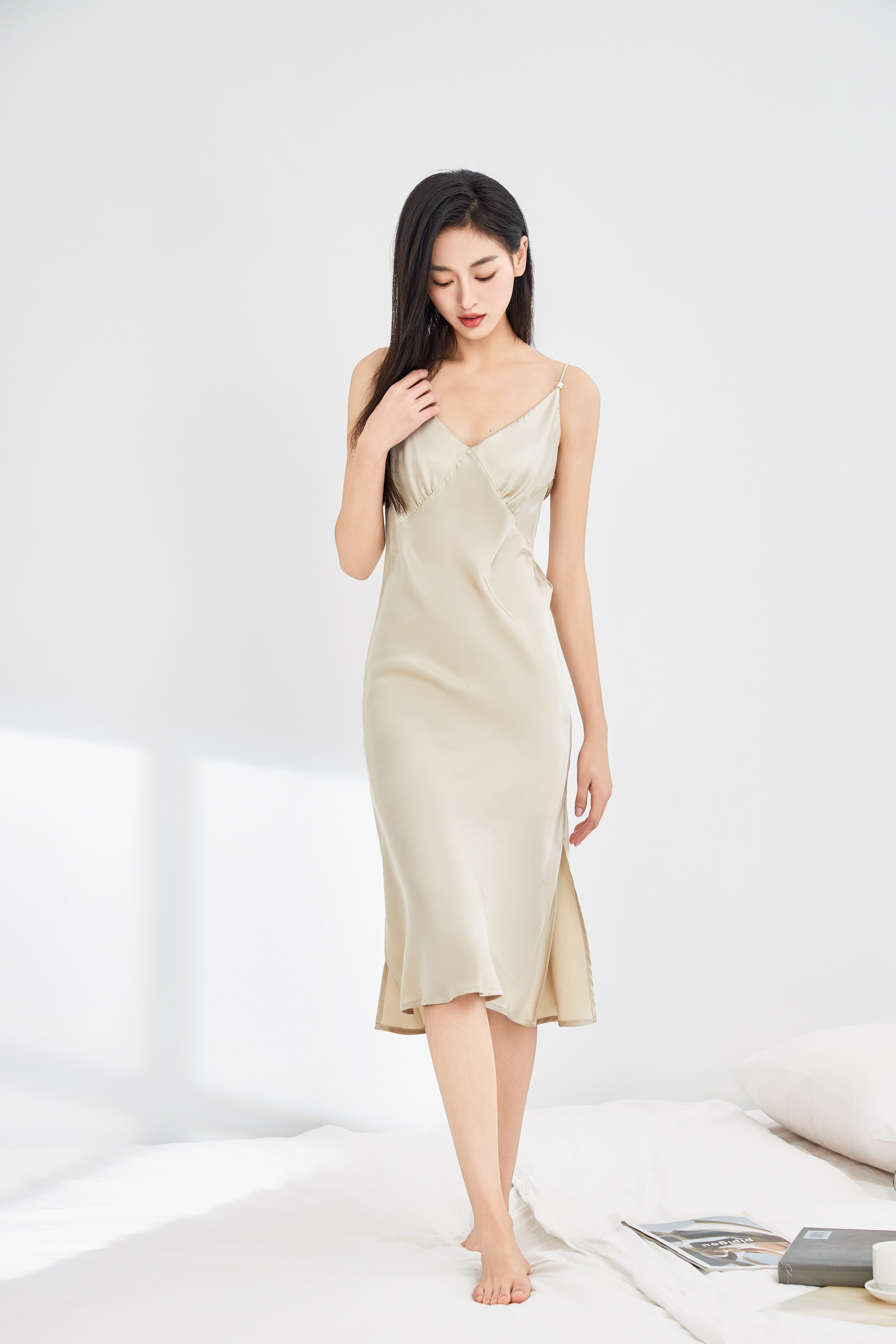 SOOYEH-NS Dress Beige 005