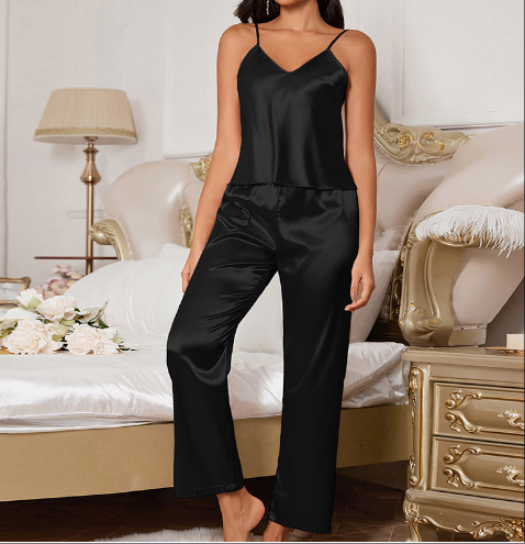 SOOYEH-NS Camisole Set Black 001
