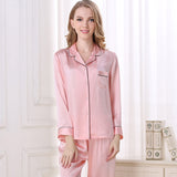 [Pink] SilkSilky-NS Womens Pajamas 002