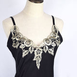 SOOYEH-NS Nightgown&Robe Set Black 005