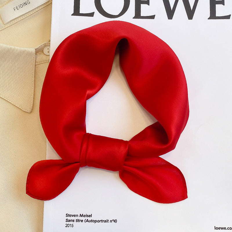 SOOYEH-NS Scarf DarkRed 001