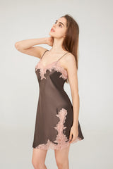 SOOYEH-NS Nightgown Brown 004