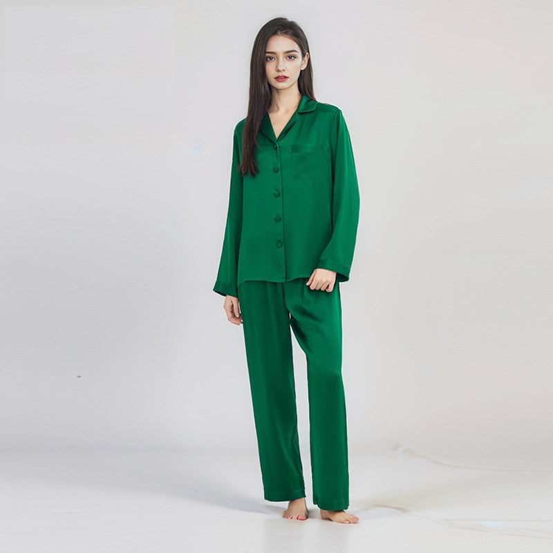 SOOYEH-NS Womens Pajamas Green 001