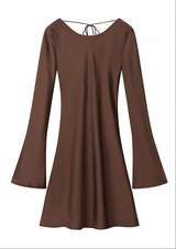 SOOYEH-NS Dress Coffee 001