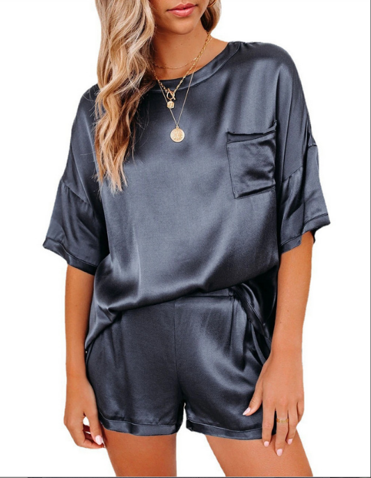 SOOYEH-NS Womens Pajamas DarkBlue 001