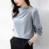 SOOYEH-NS Womens Shirt Gray 001