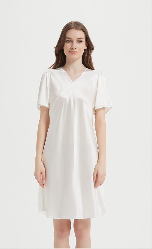 SOOYEH-NS Nightgown White 001
