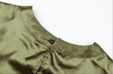 SOOYEH-NS Womens Pajamas GrayishGreen 010
