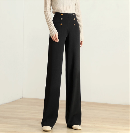 SOOYEH-NS Womens Pants Black 002