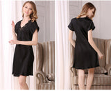 SOOYEH-NS Nightgown Black 002