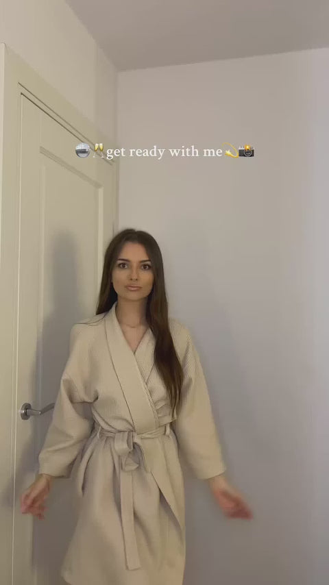 [Pink] US-19Momme Silk Short Sleeve Notched